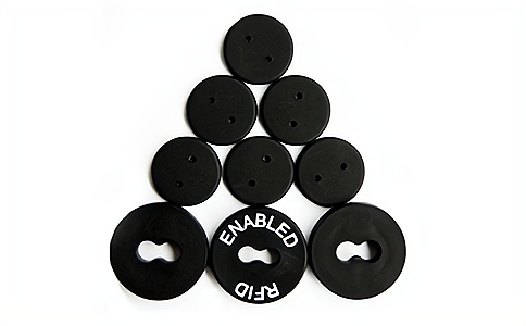 高頻耐高溫紐扣洗衣標(biāo)簽HT9226