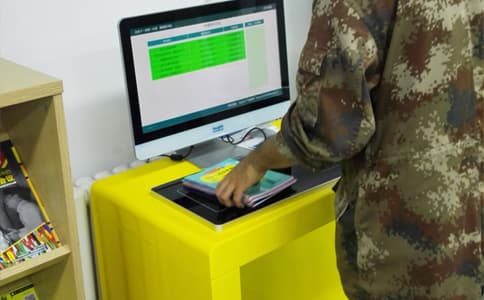 RFID圖書管理自助借還機(jī)